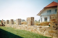 2004 Rajhrad - Obezdění domu, kámen - Lom Luleč